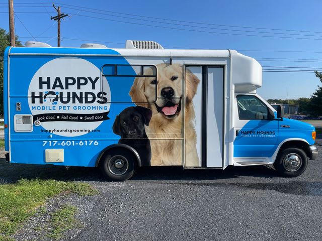 Happy dogs mobile sales pet grooming